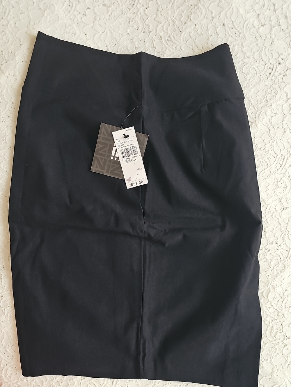 Iz Byer Black High-Waist Pencil Skirt